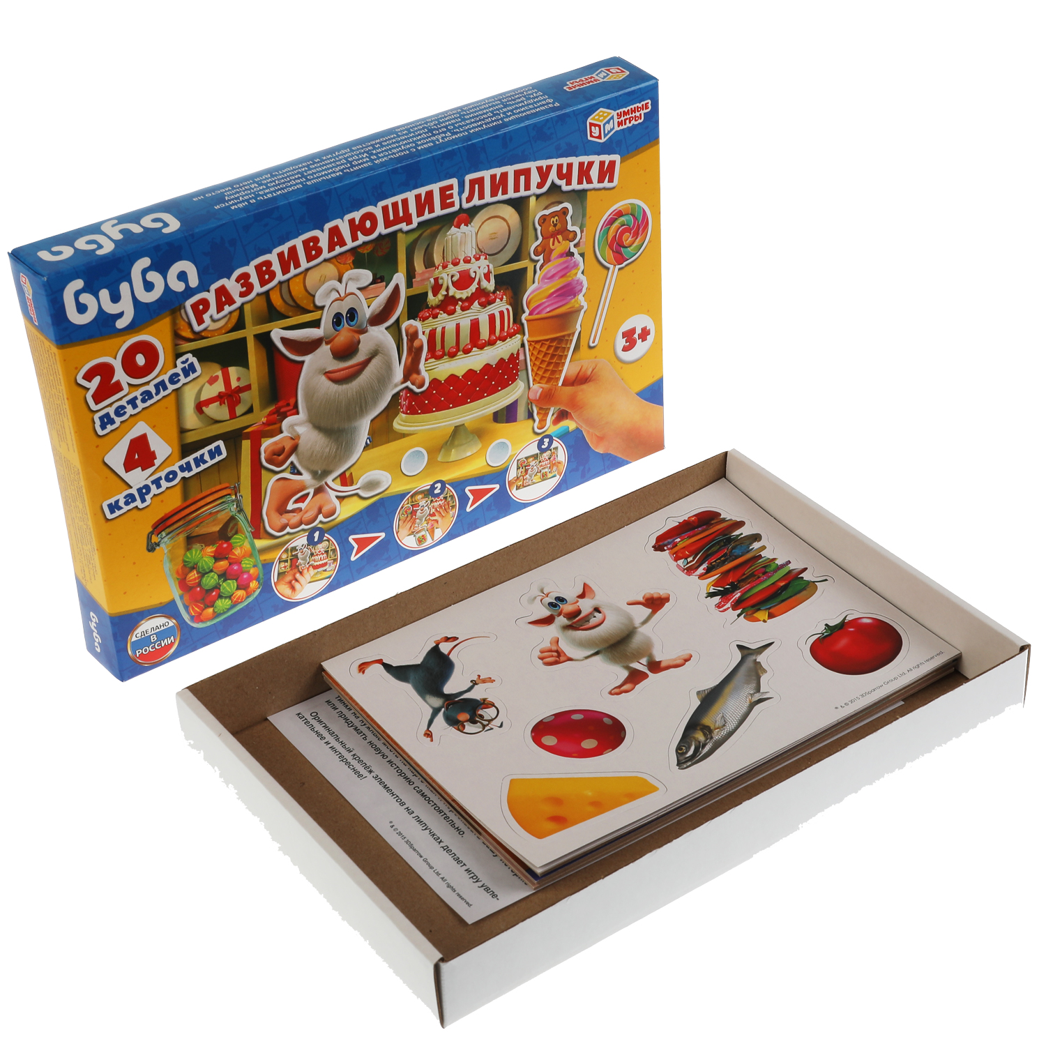 Настольная игра Умные игры Липучки Буба - фото 7