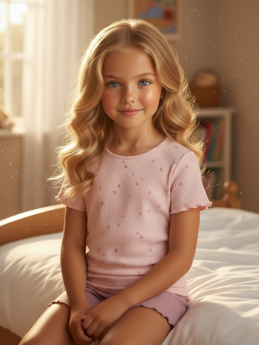 Пижама MiloTa КДЛ07/сердца - фото 2