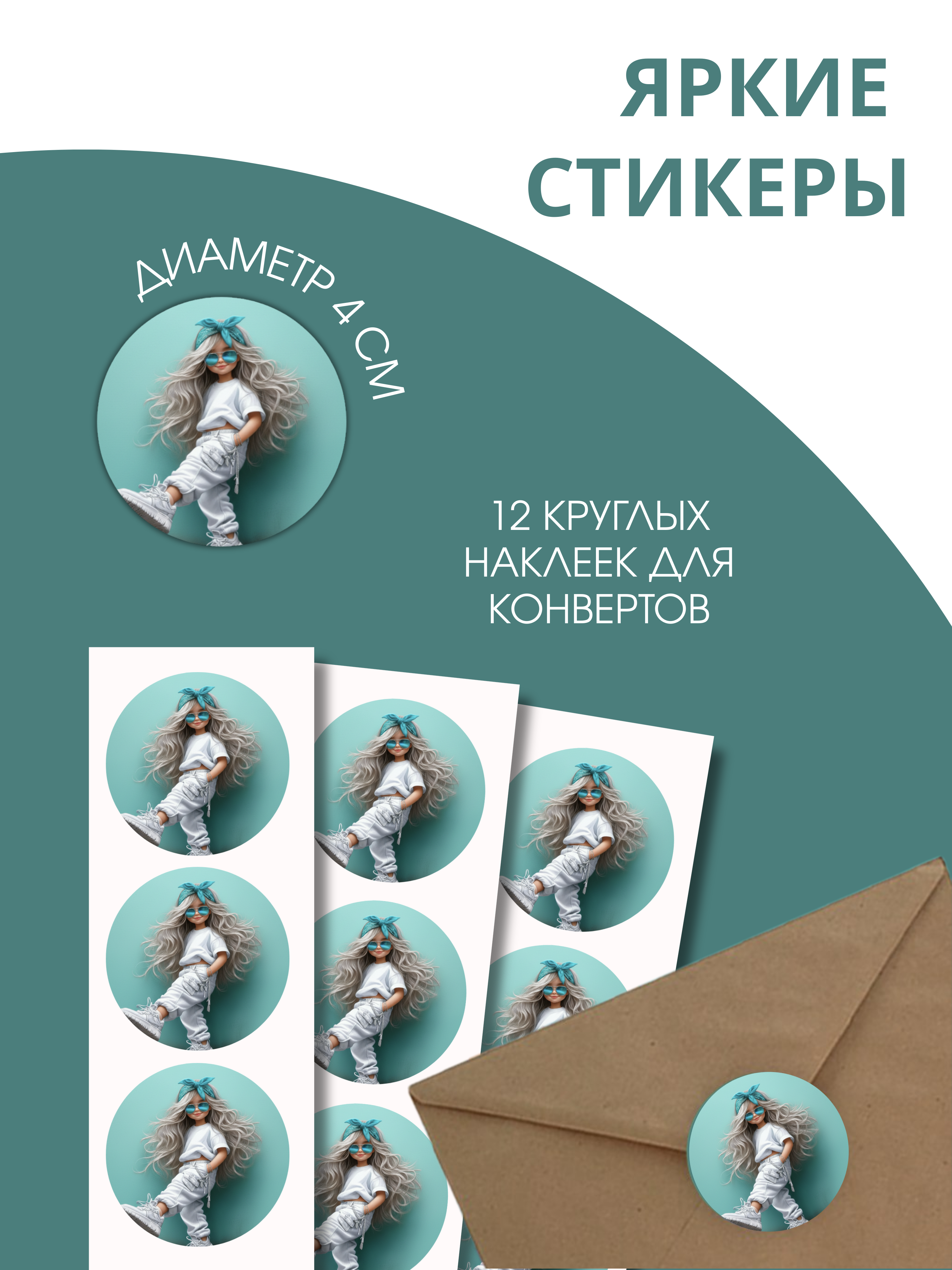 Приглашения Funny Print С Днём Рождения - фото 2