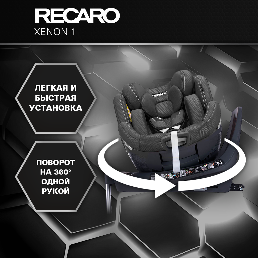 Автокресло Recaro Xenon 1 Isofix 0+/1/2 (0-25 кг) - фото 3