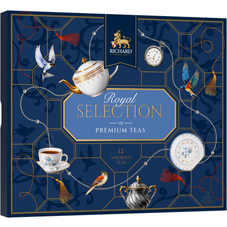 Набор чаёв в пакетиках Richard Selection Blue, 72 шт