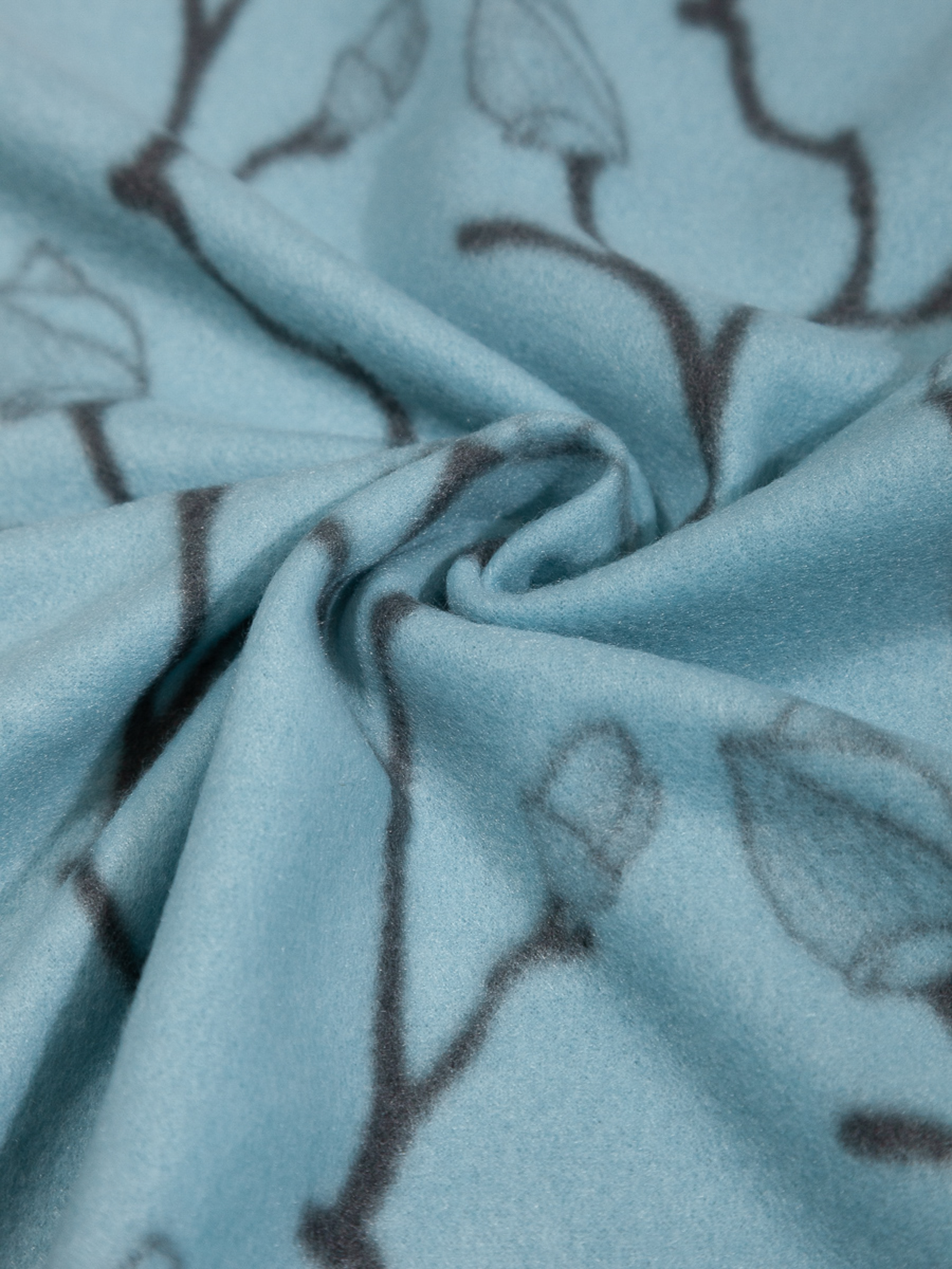 Плед Wellness WPL135-Ветки 130 x 150 см флис - фото 8