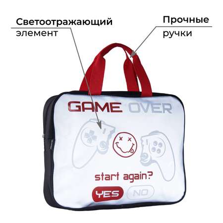 Папка с ручками ART hype Game over А4
