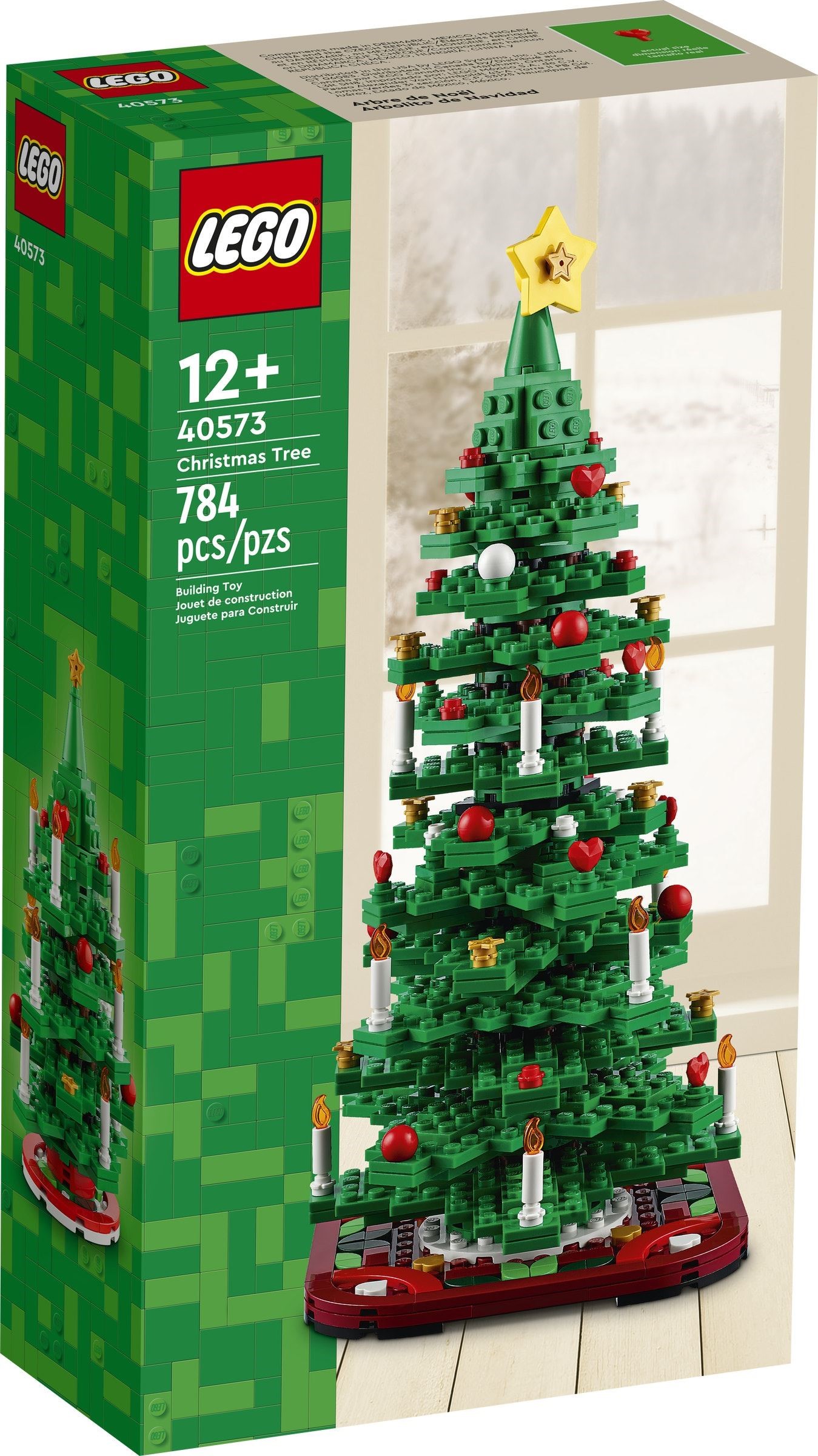 Изображение товара Конструктор LEGO Ideas Рождественская елка 40573 320 деталей Изображение товара Конструктор LEGO Ideas Рождественская елка 40573 320 деталей