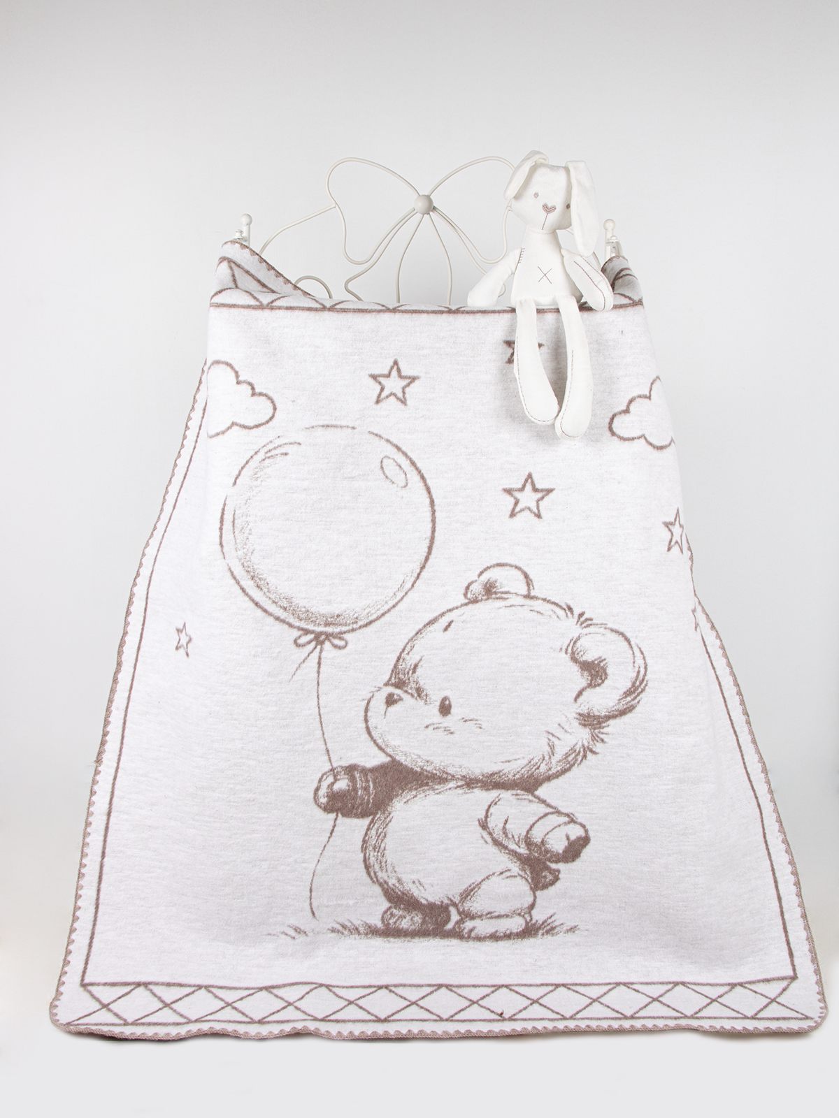 Одеяло Осьминожка 100 x 120 см байка - фото 1