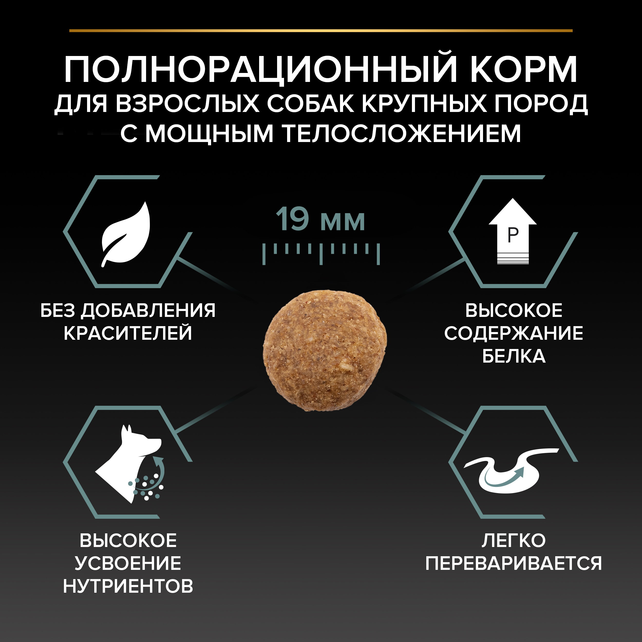 Корм сухой для собак PRO PLAN SENSITIVE DIGESTION 14 кг с ягненком для крупных пород - фото 6