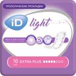 Прокладки урологические iD LIGHT Extra plus 16 шт.