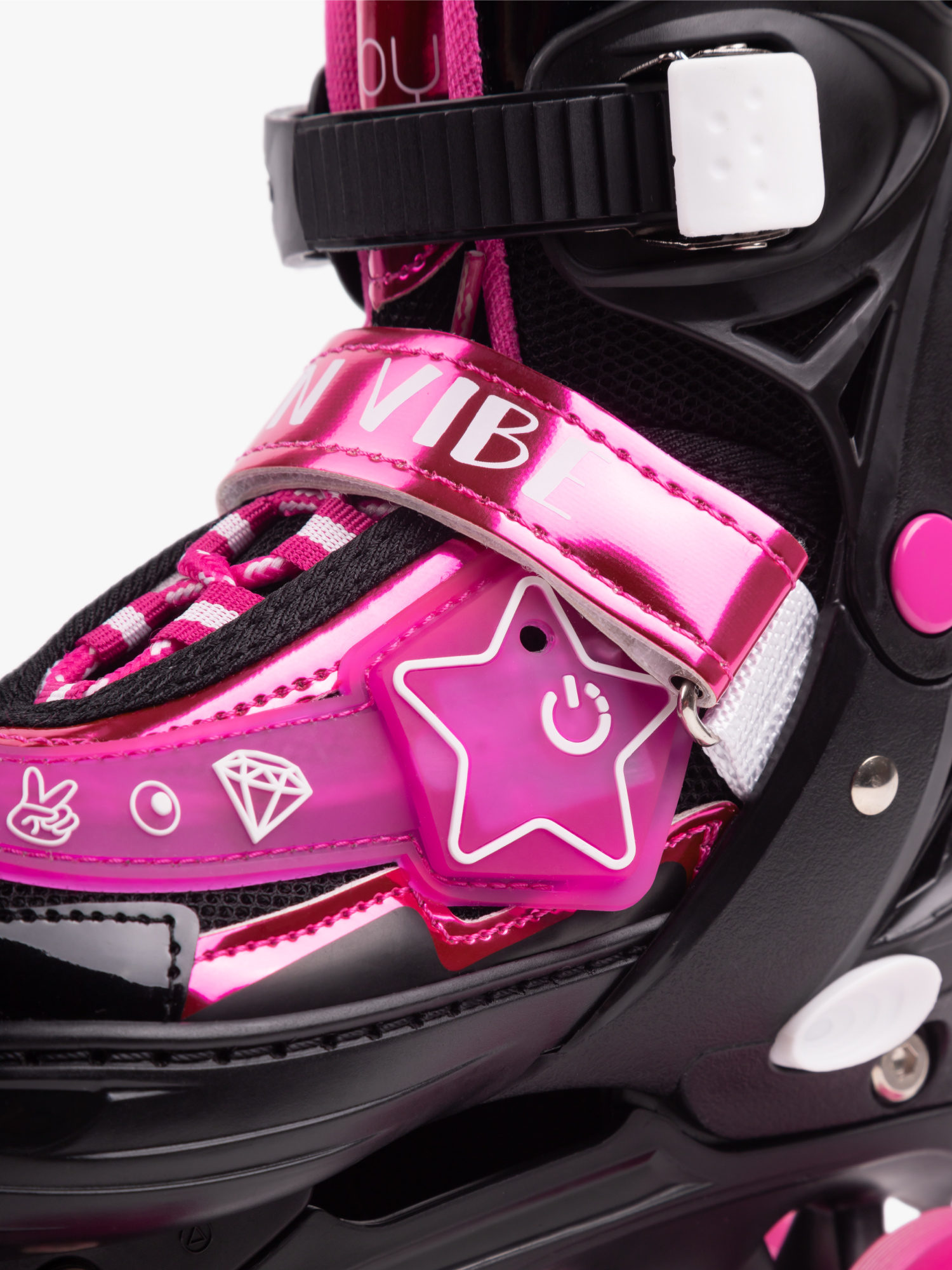 Роликовые коньки Amarobaby L 34-37 - фото 22