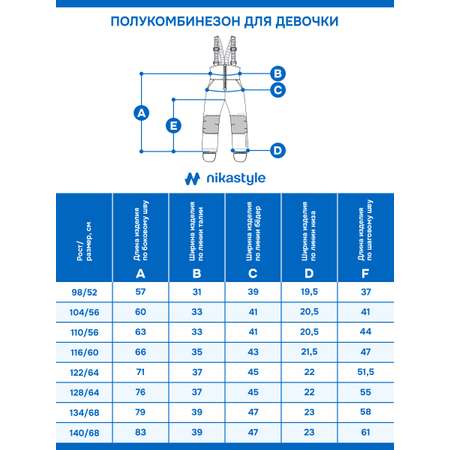 Полукомбинезон NIKASTYLE