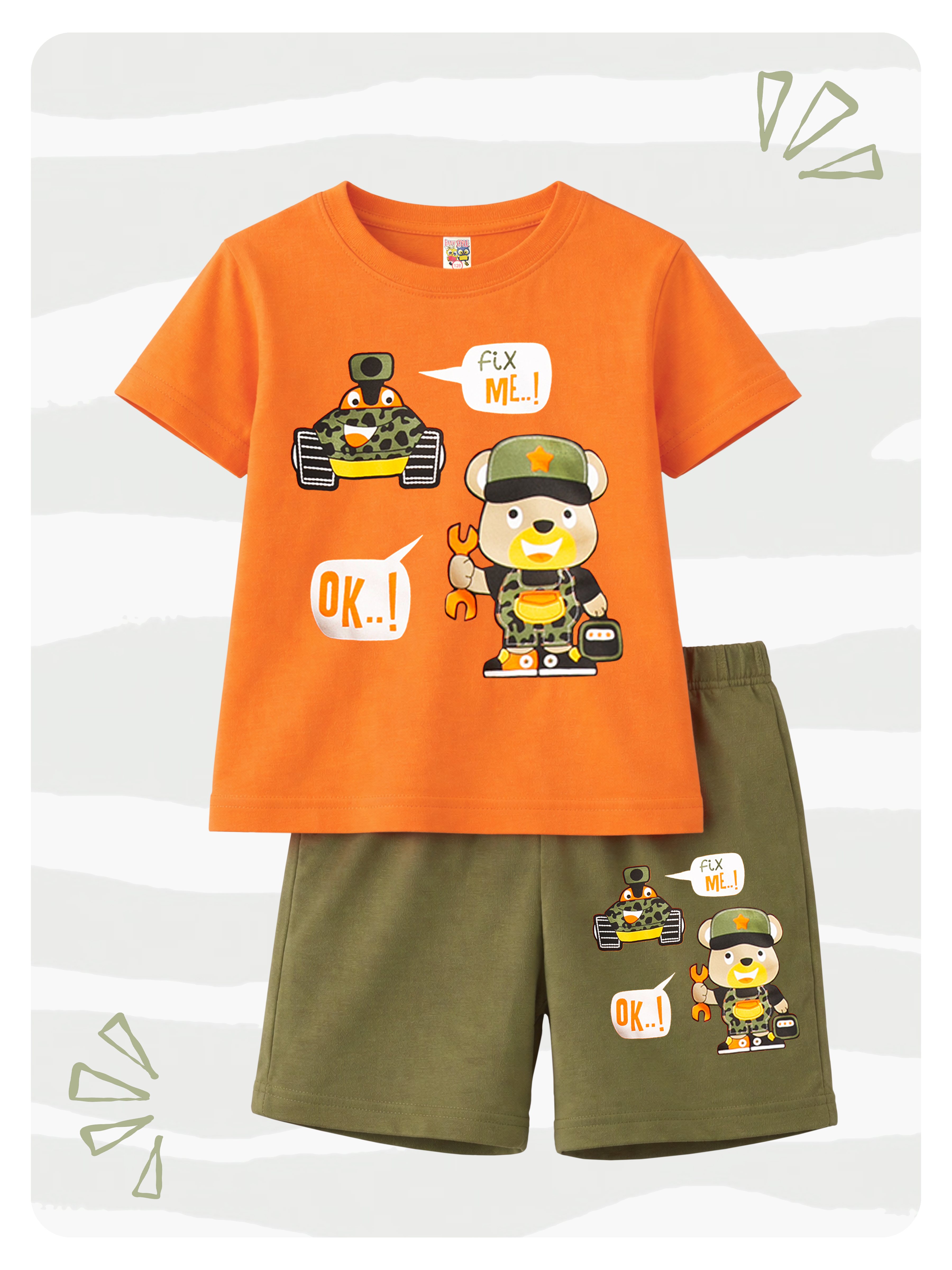 Футболка и шорты Baby Stylе мм005081 - фото 2