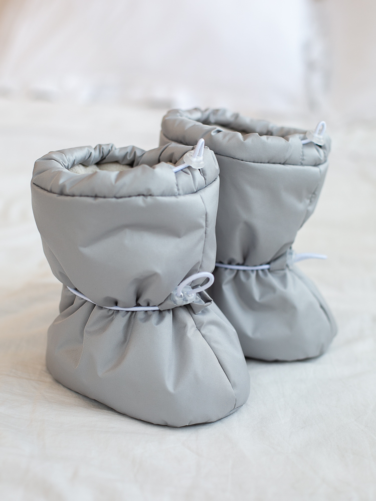 Пинетки Lemur Studio Пинетки серые - фото 3