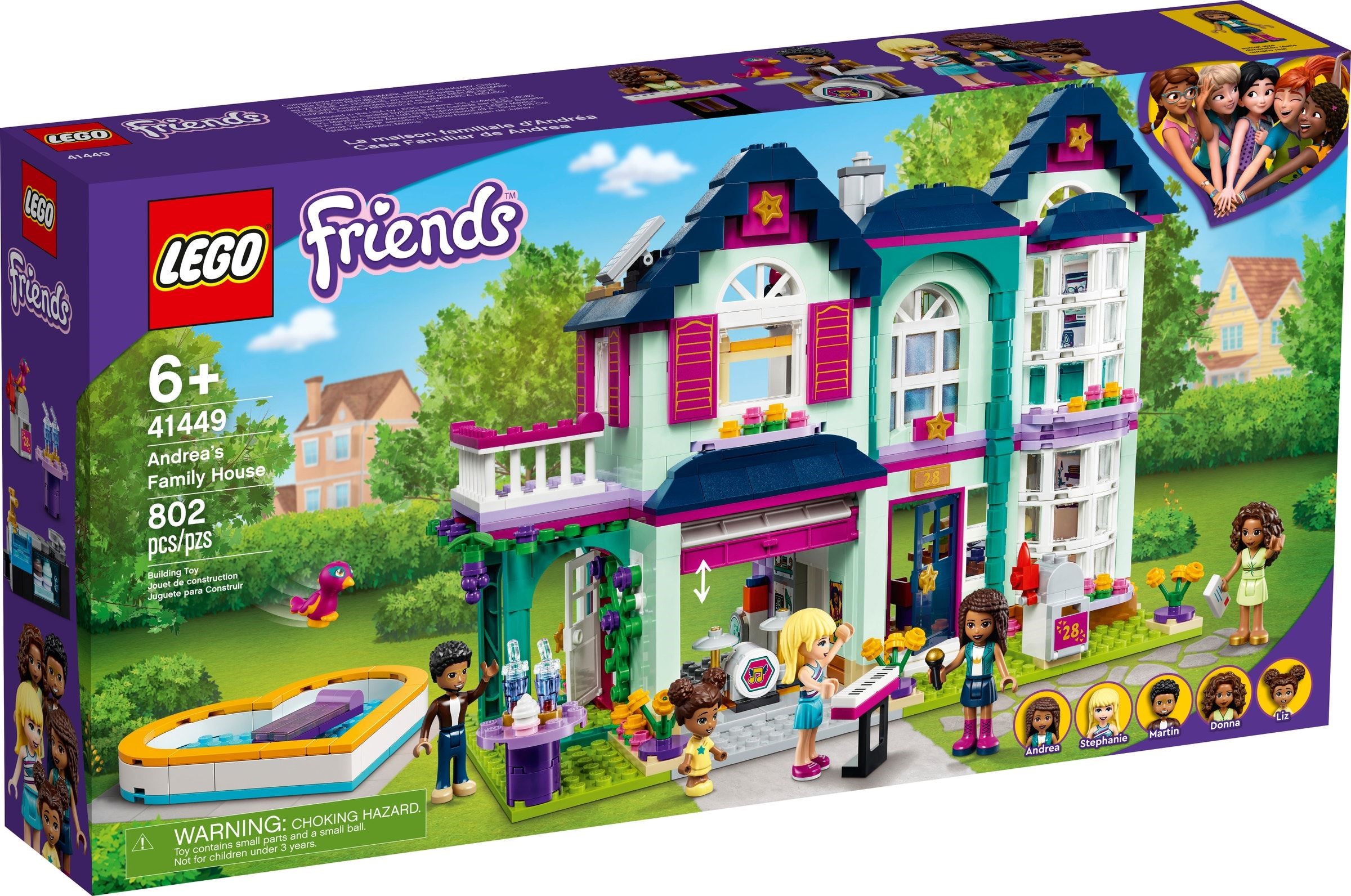 Конструктор LEGO Friends 41449 802 дет. - фото 1