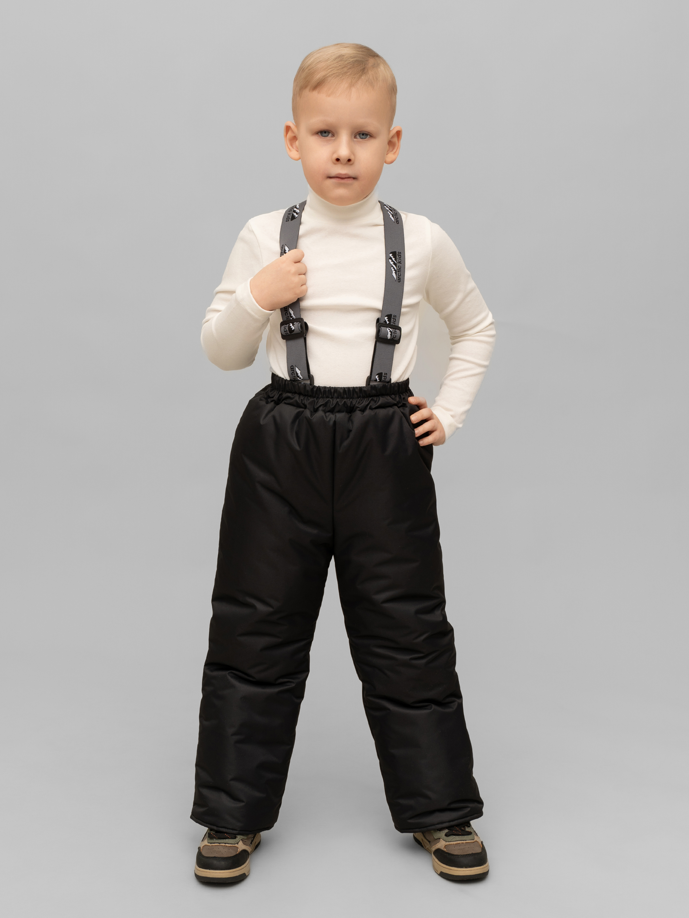 Брюки Arctic kids 10-031/1 черный - фото 1