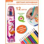 Карандаши цветные Y-plus 12 шт.