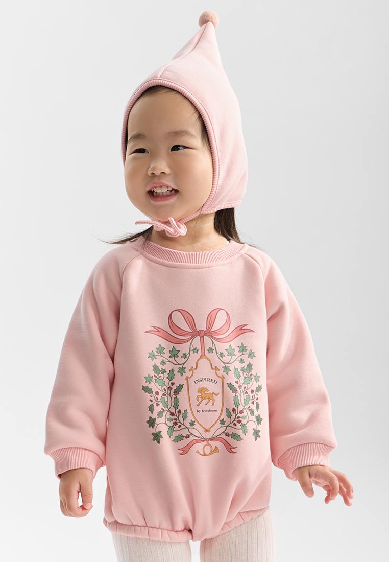 Боди и шапочка Happy Baby 88573-0_pink - фото 1