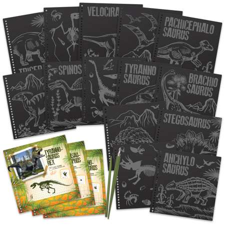 Набор для рисования DinosArt гравюра