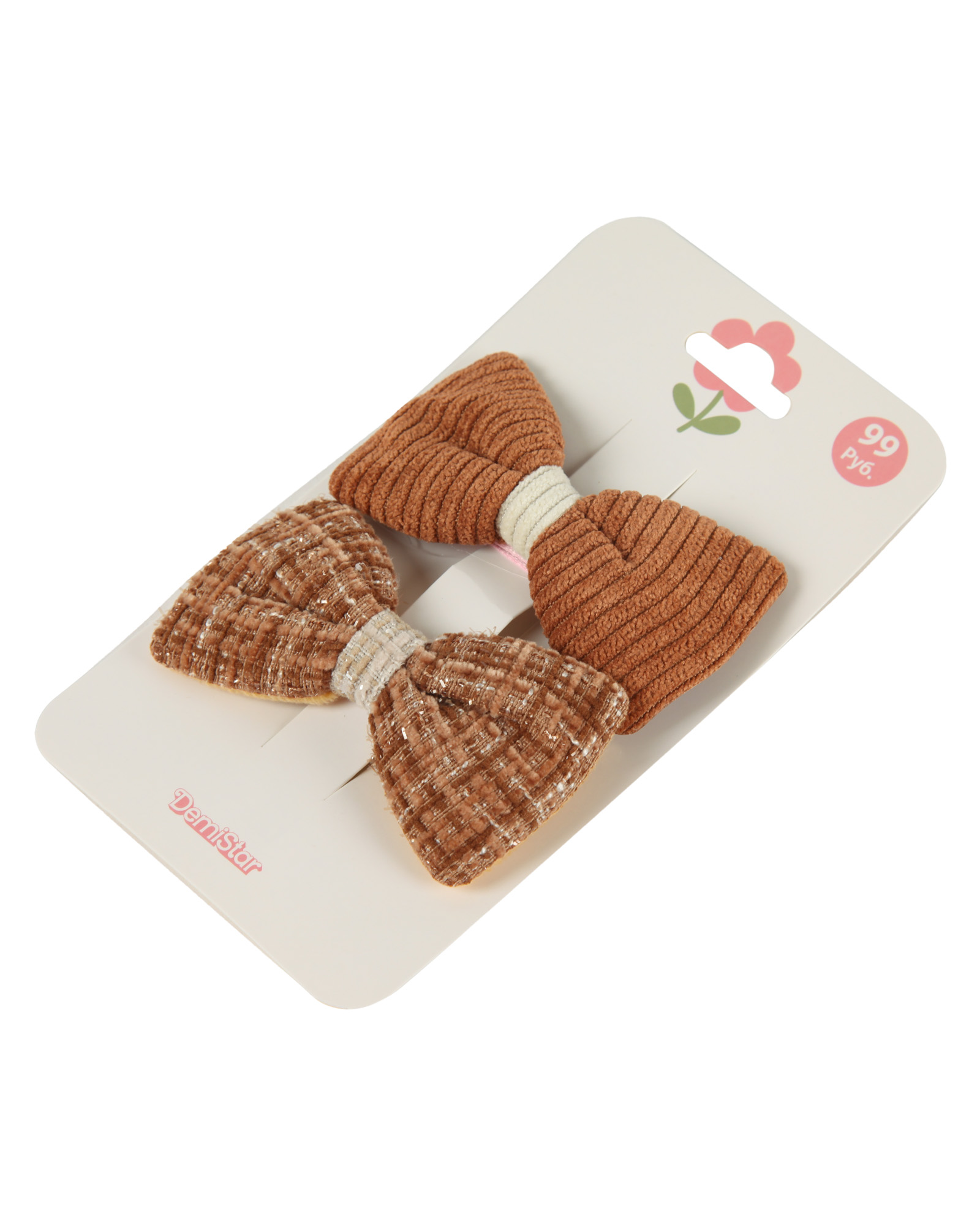 Заколка Demi Star Brown 2 шт. - фото 5