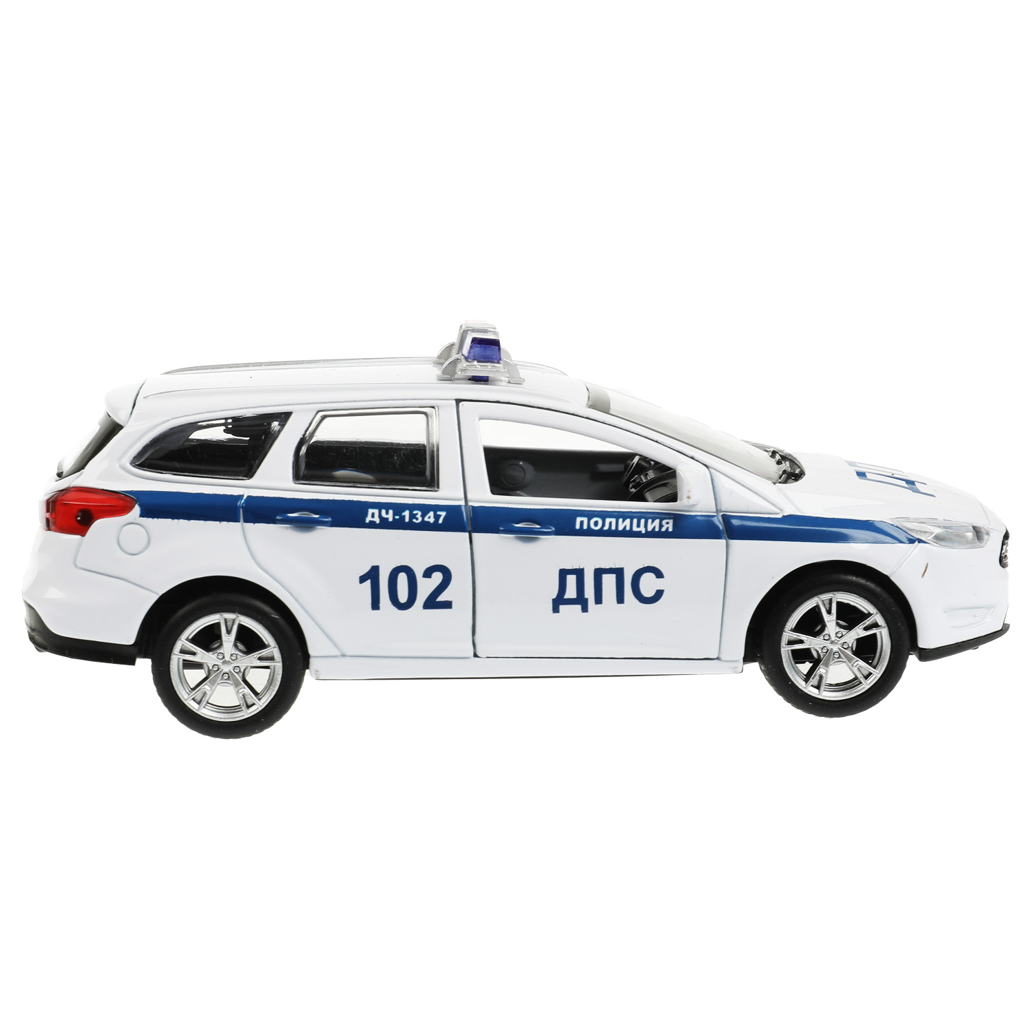 Автомобиль Технопарк Ford белый 345532 - фото 4