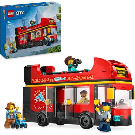 Конструктор LEGO City Double-Decker Sightseeing Bus блочный