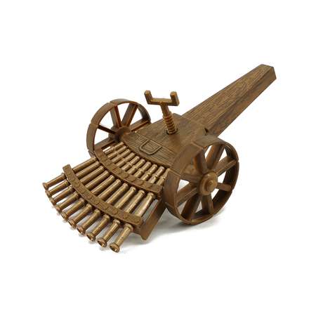 Конструктор EDU-TOYS Многоствольная пушка блочный