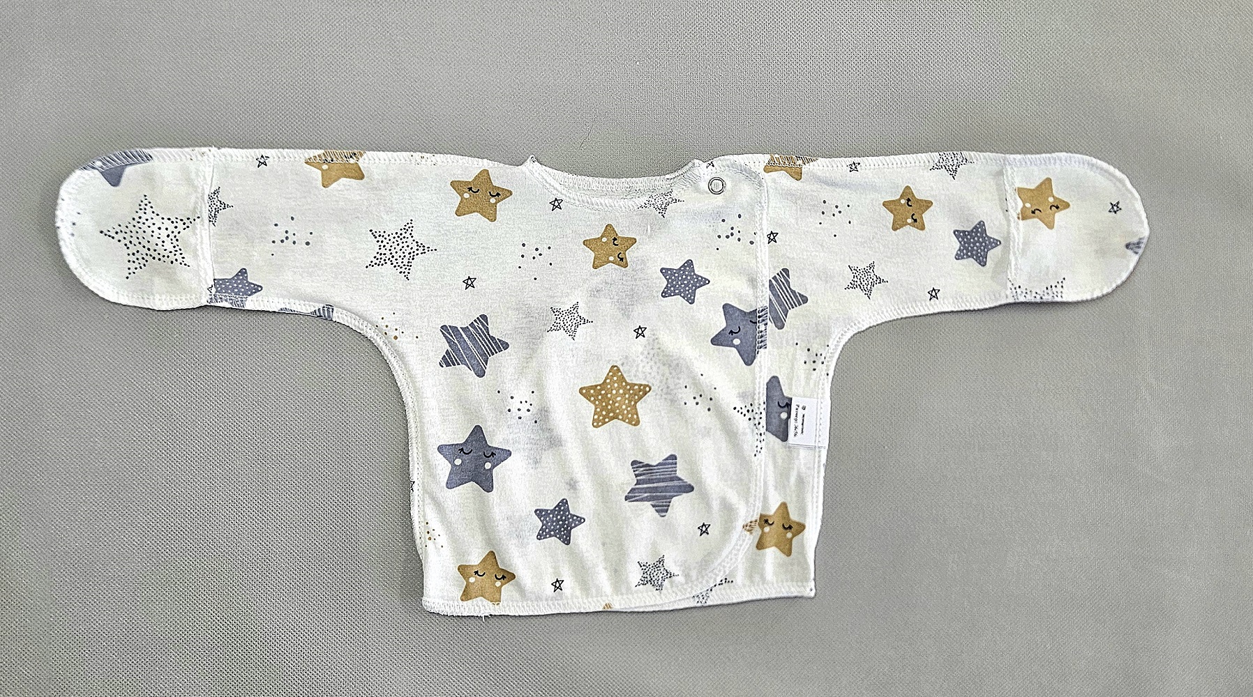 Распашонка 2 шт ЯСЕЛЬКА 100/1-К(2шт)звезды - фото 3