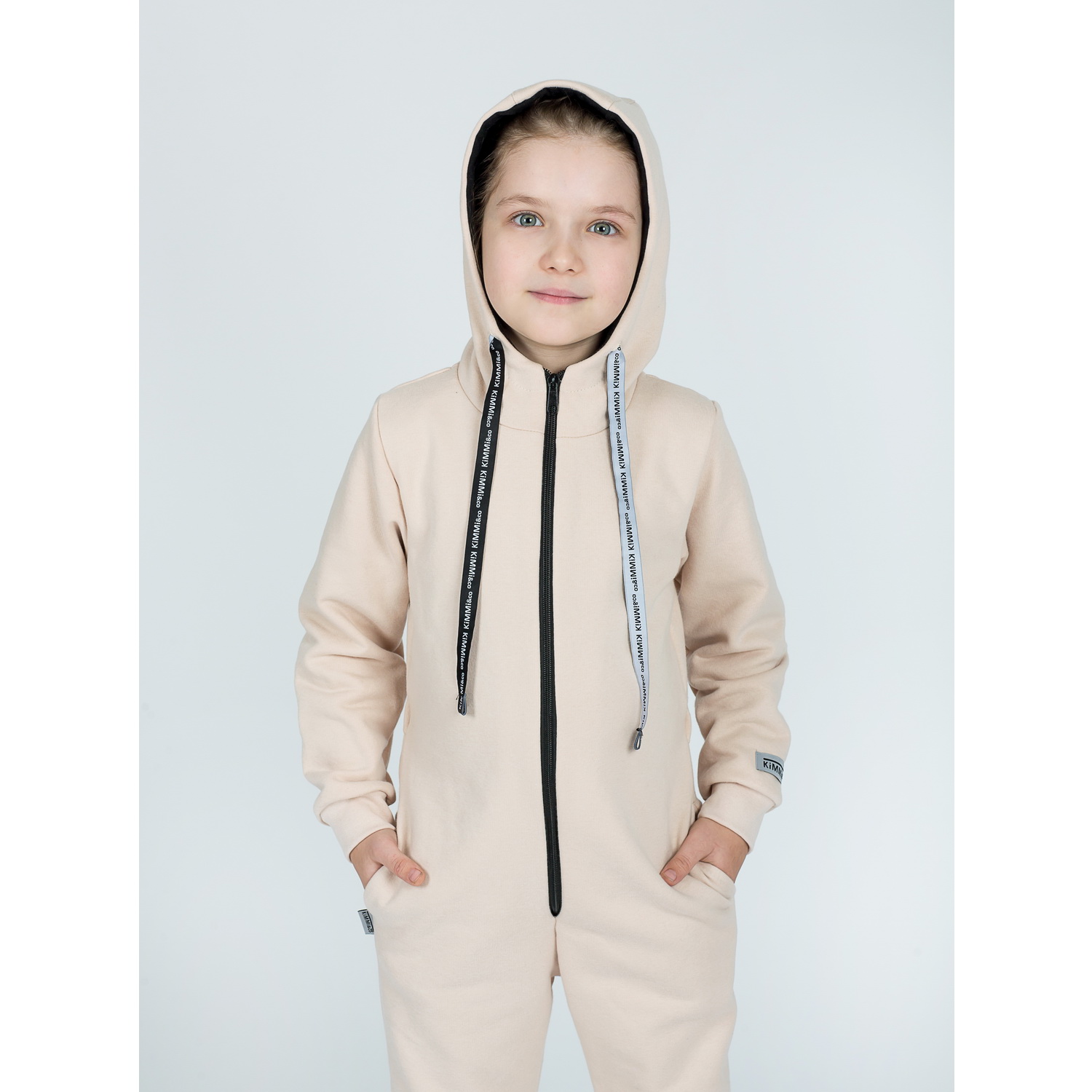 Комбинезон KiMMi co К-1408294 крем - фото 9