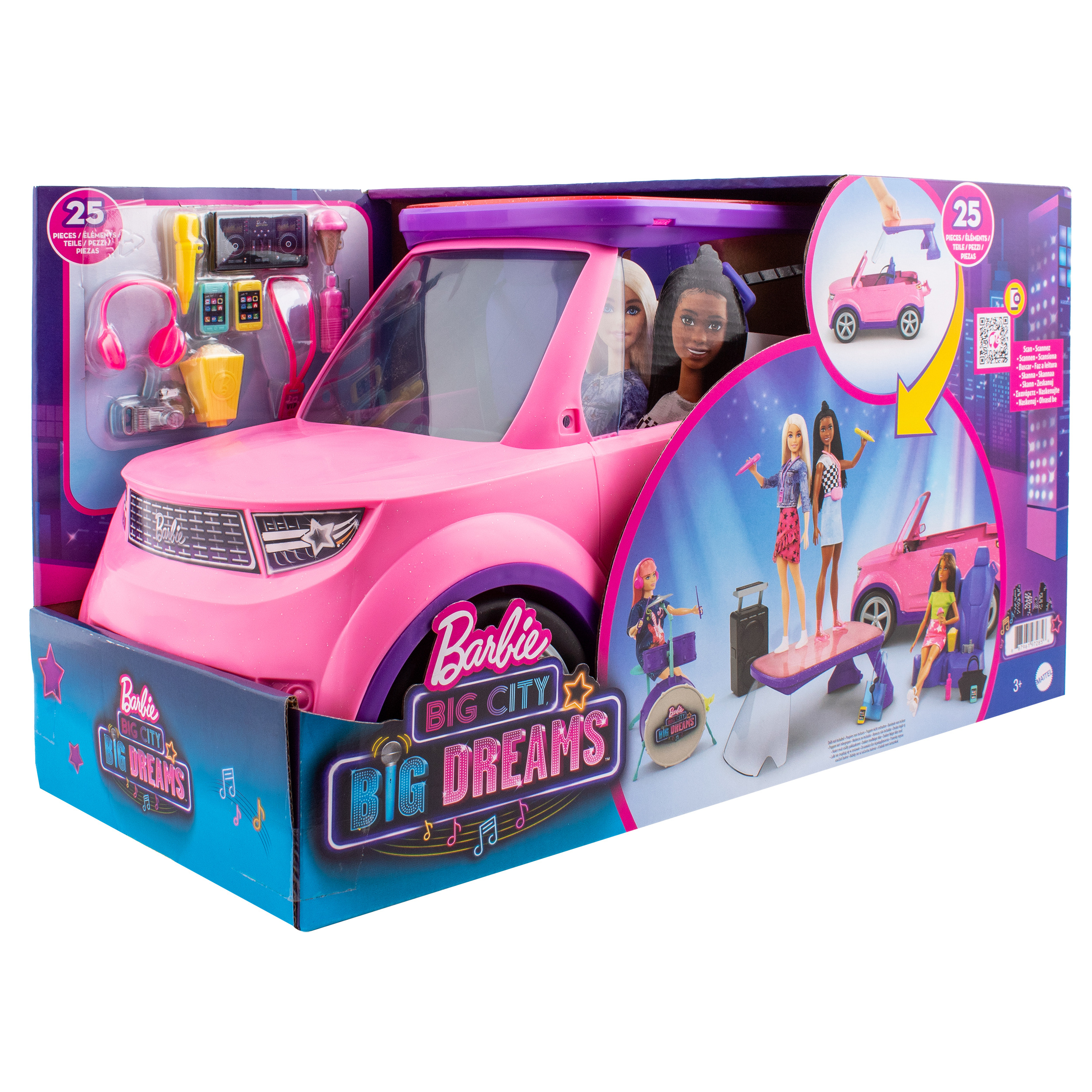 Игровой набор Hot Wheels Большой город Barbie GYJ25 - фото 11