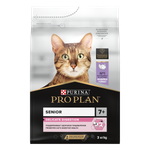 Корм сухой для кошек PRO PLAN 3кг c индейкой пожилых с чувствительным пищеварением