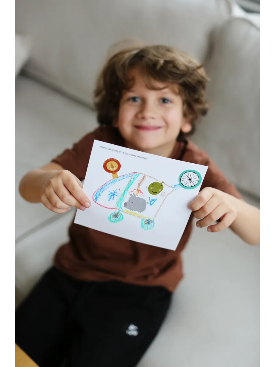 Рисование для детей HappyLine Набор для творчества HappyLine "Креативные машинки" - фото 5