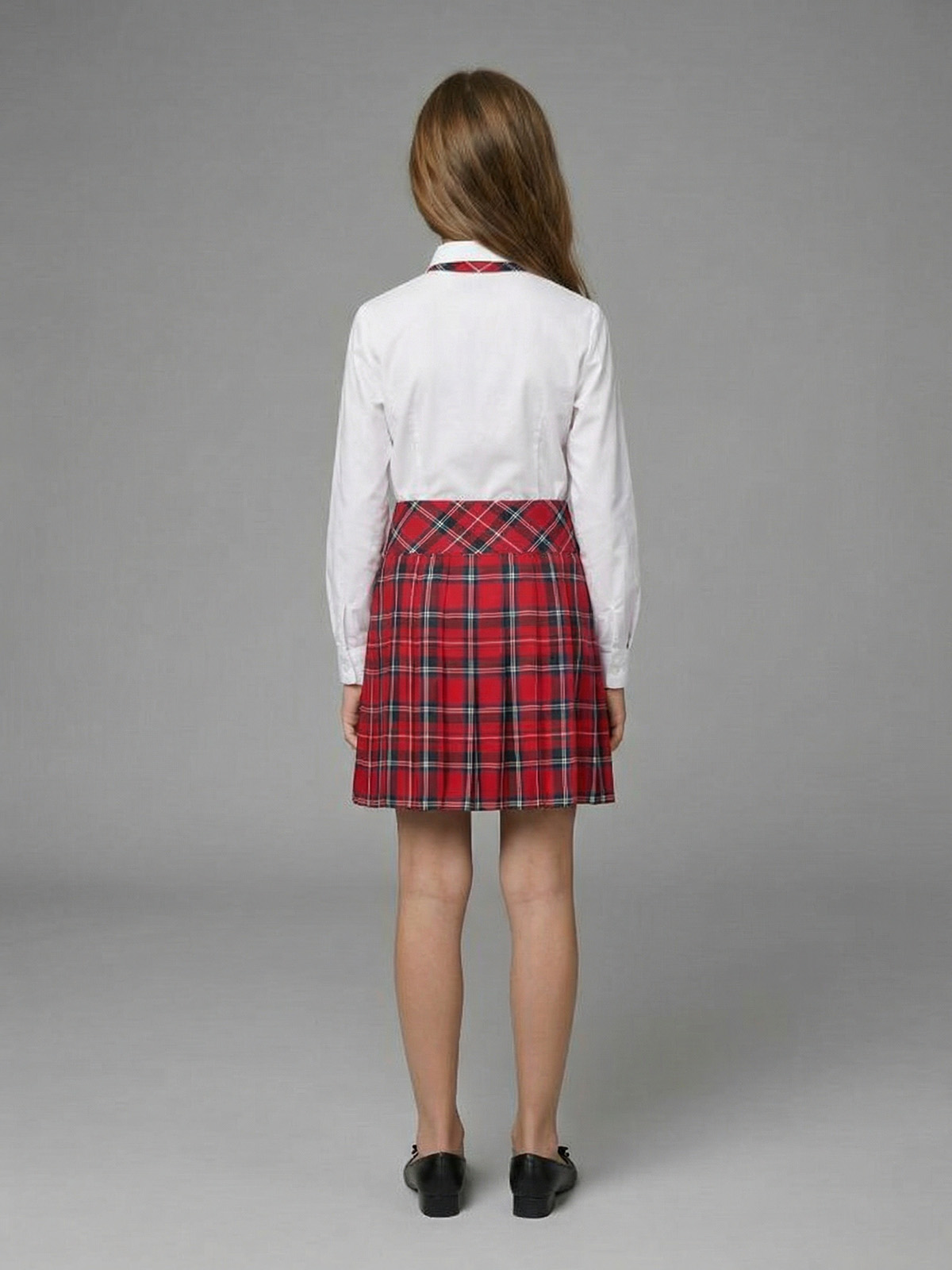 Юбка Sky Lake 1125 Рио комби красный - фото 2