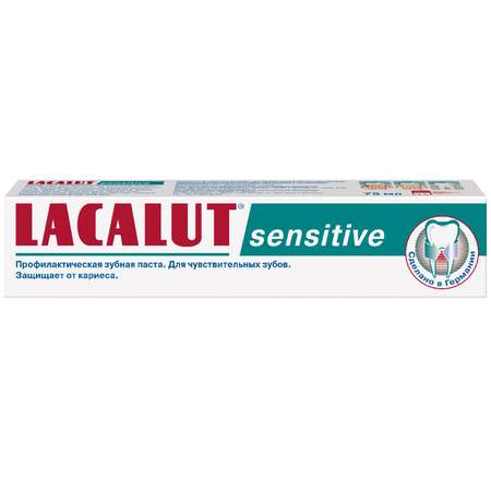 Зубная паста LACALUT с фтором