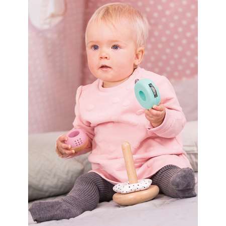 Игрушка Hape пирамидка Пастель