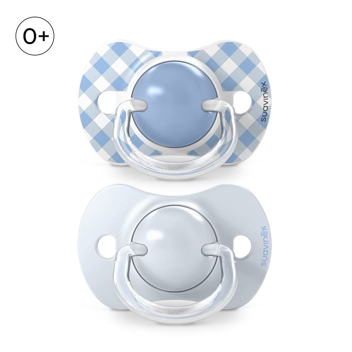 Изображение товара Suavinex пустышка силикон ортодонтическая 0 мес. 2 шт. (Wild Collection)