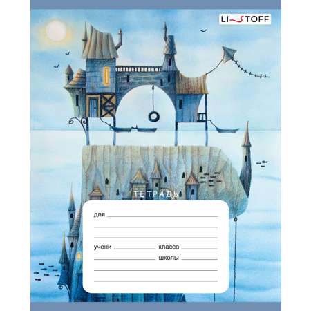 Тетрадь Listoff клетка 24 лист. в ассортименте