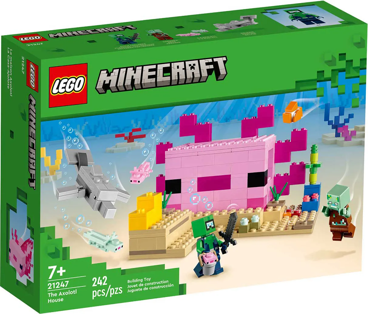 Конструктор LEGO Minecraft 21247 242 дет. - фото 1
