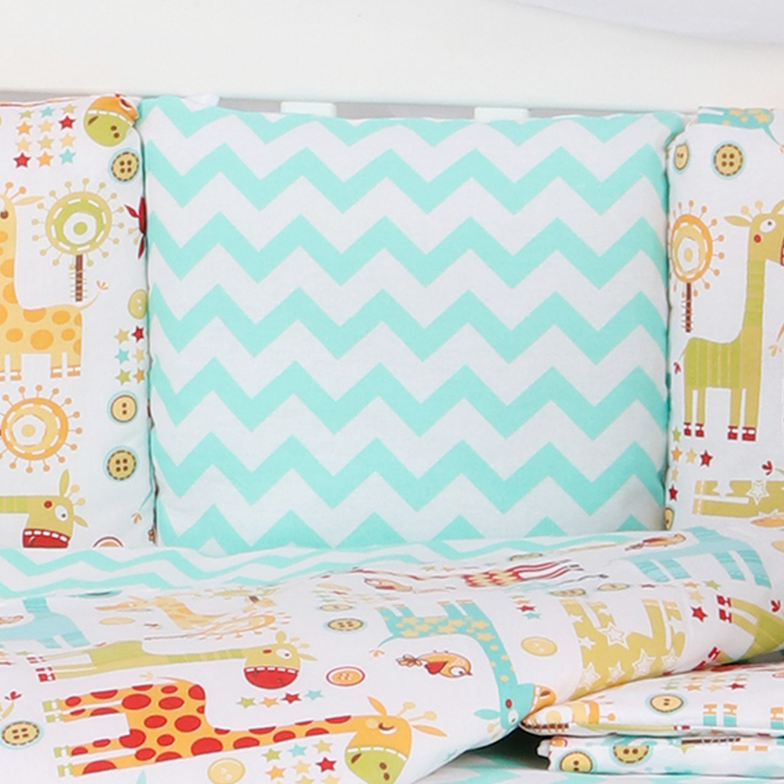 Комплект постельного белья Amarobaby Африка 8 предм. - фото 7