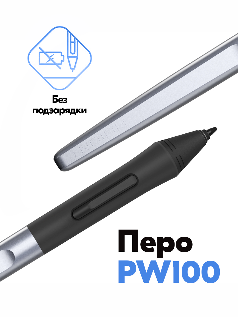 Графический планшет Huion Inspiroy H580X черный - фото 5