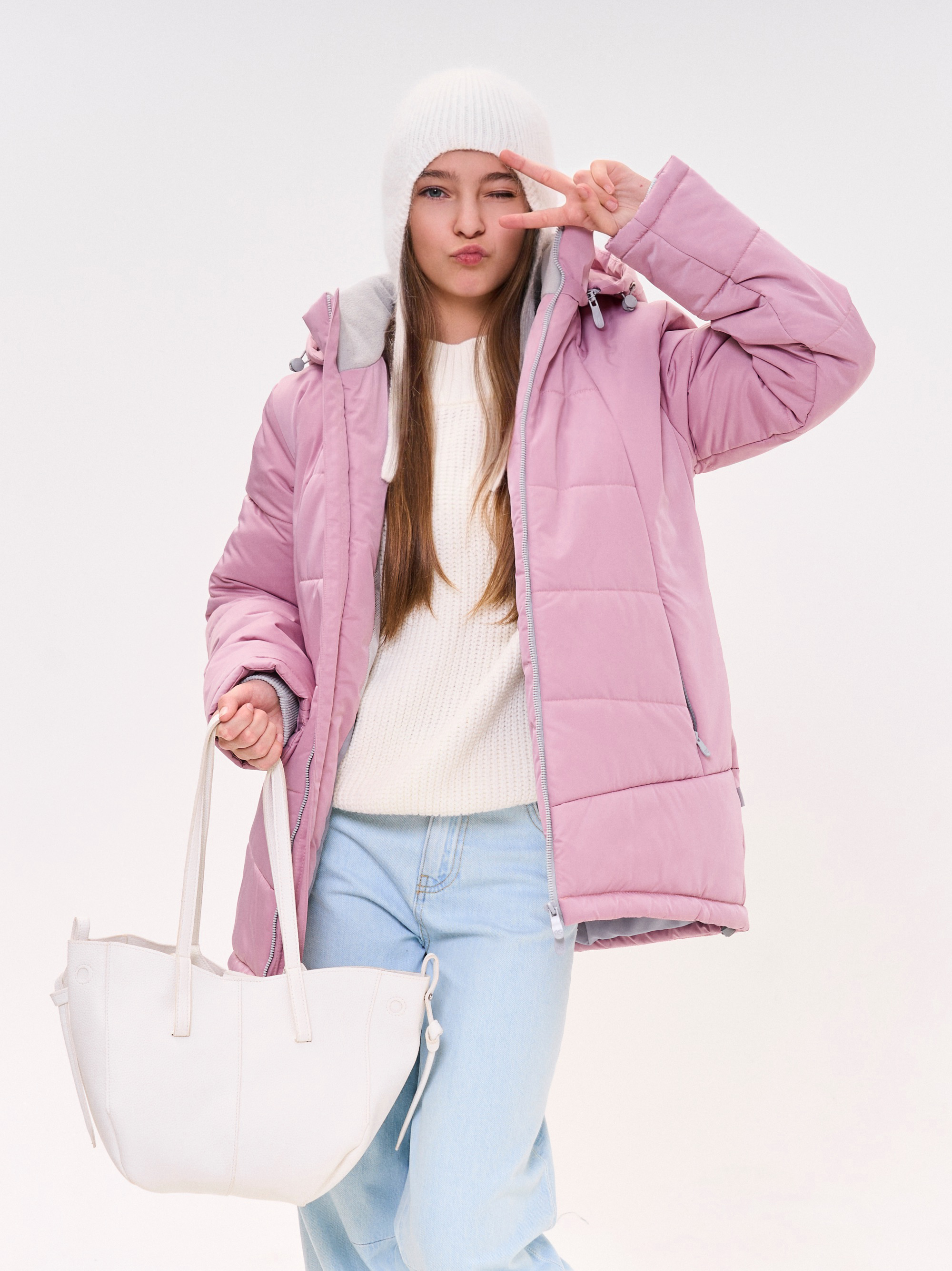 Куртка RODOS М-316/розовый - фото 5