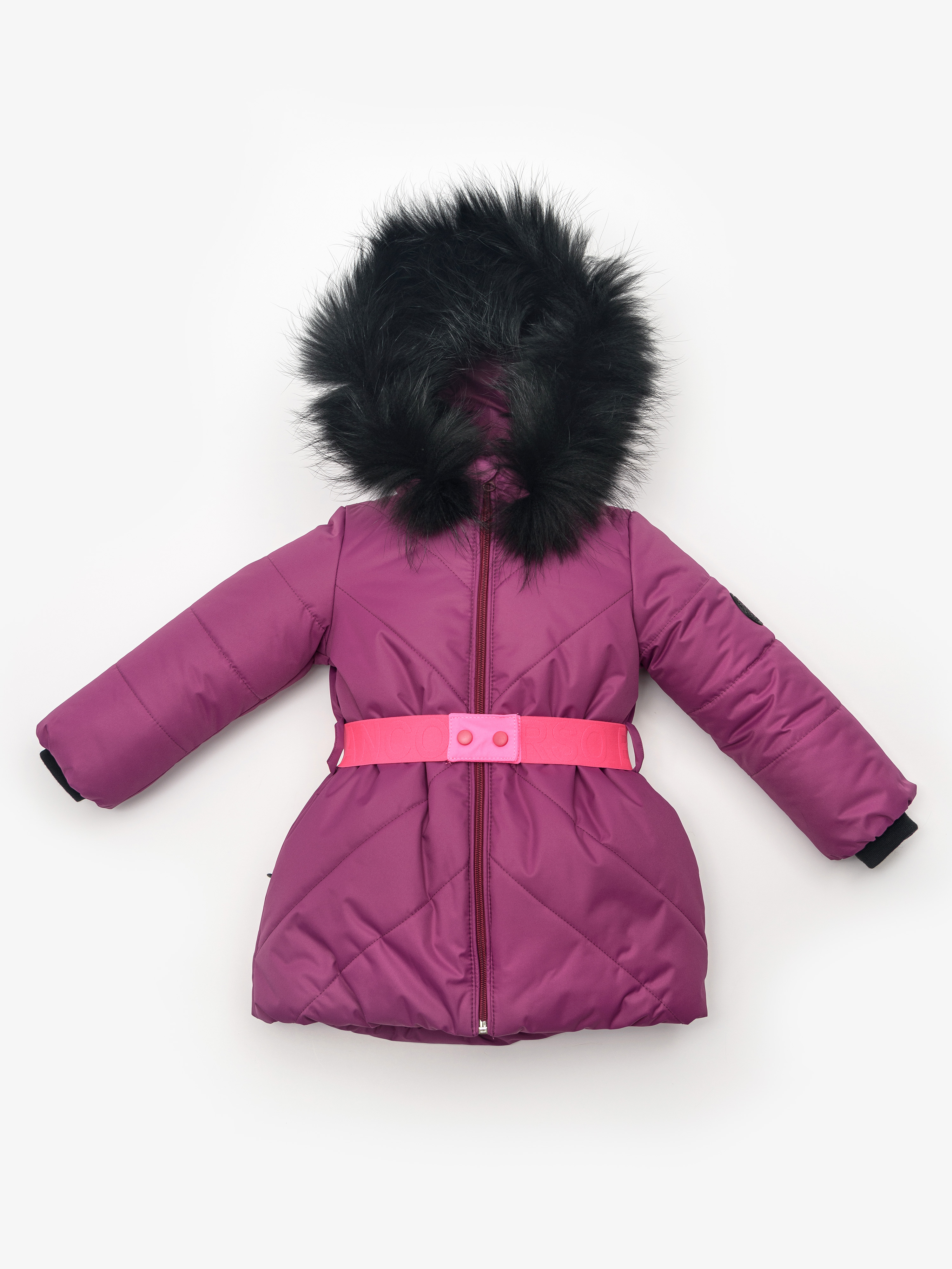 Куртка и полукомбинезон Orso Bianco OB81162-32_т.фуксия/т.фуксия - фото 2