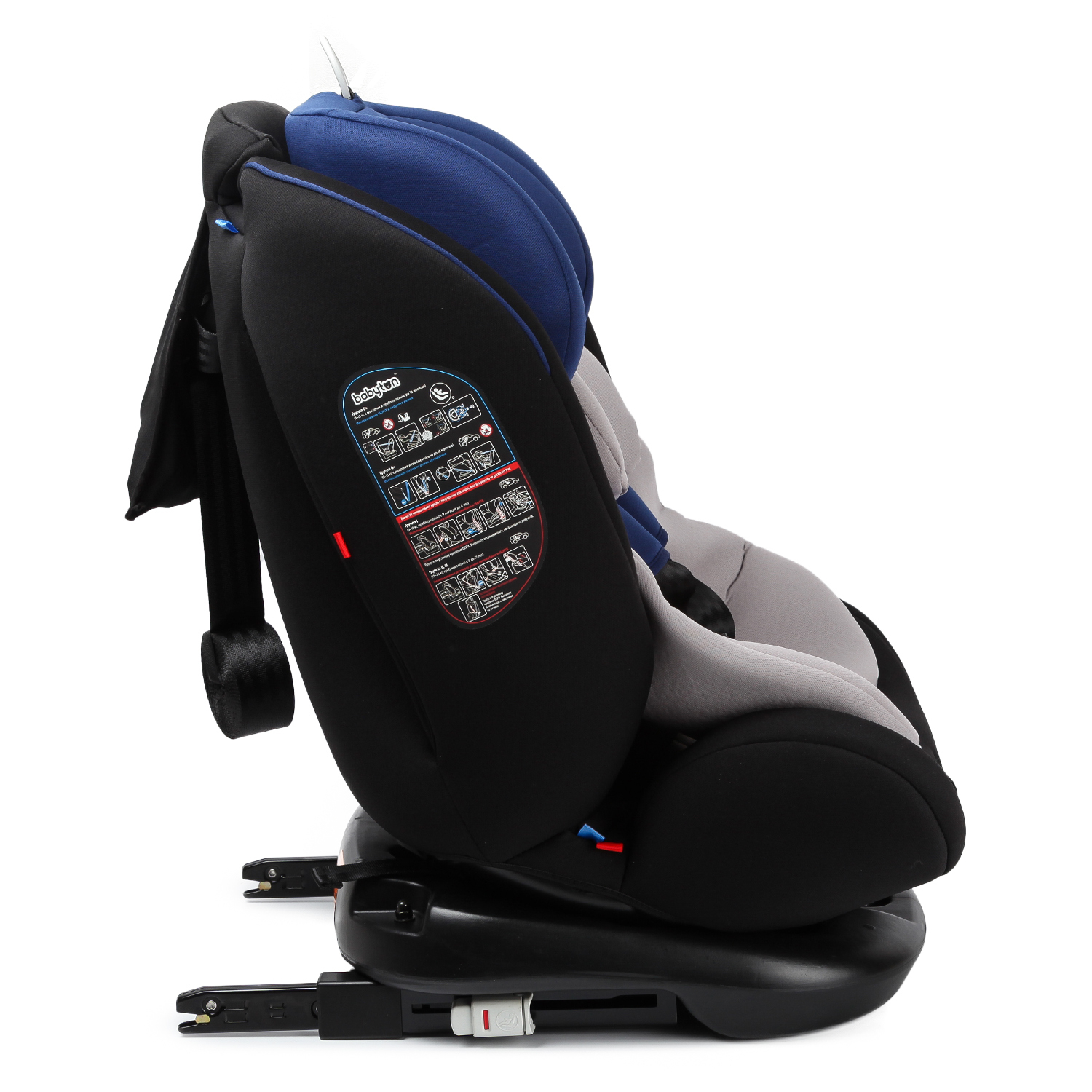Автокресло Babyton Multi-Stage Isofix 0+/1/2/3 (0-36 кг) - фото 10