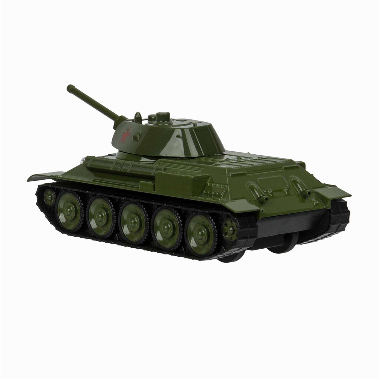 Танк Технопарк Танк Т34 зеленый 392084 - фото 5
