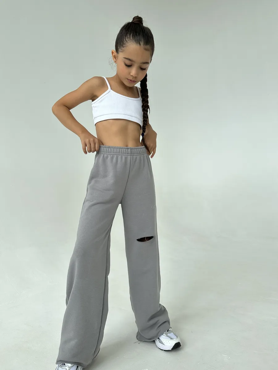 Брюки ROOMY ESSENCE STREETjog/grey - фото 4