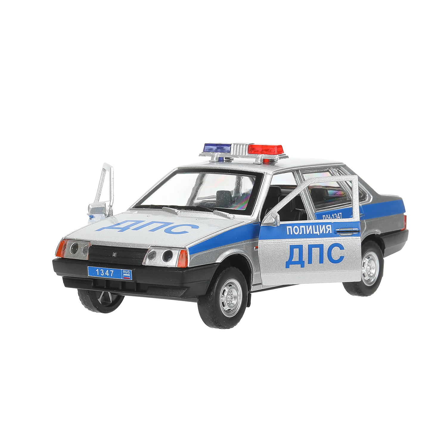 Полицейская машина Технопарк LADA Ваз 21099 394968 - фото 5