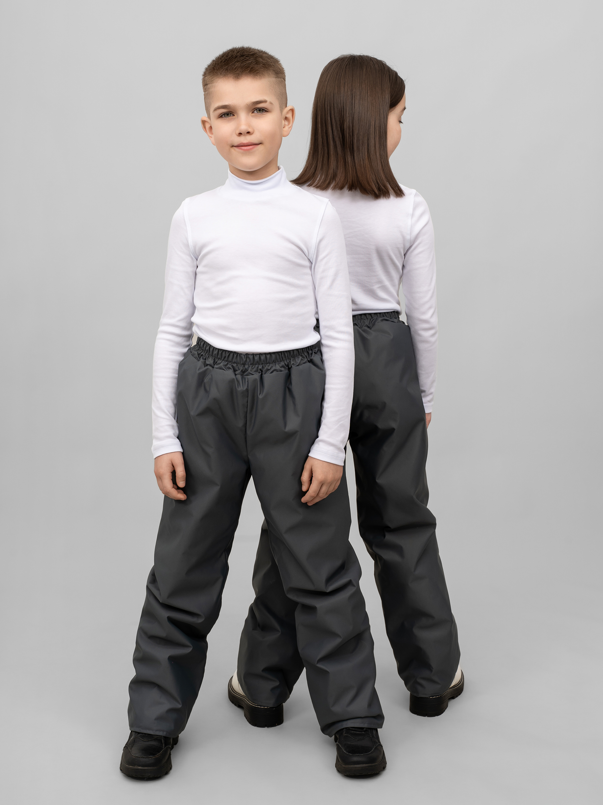 Брюки Arctic kids 10-002 серый - фото 16