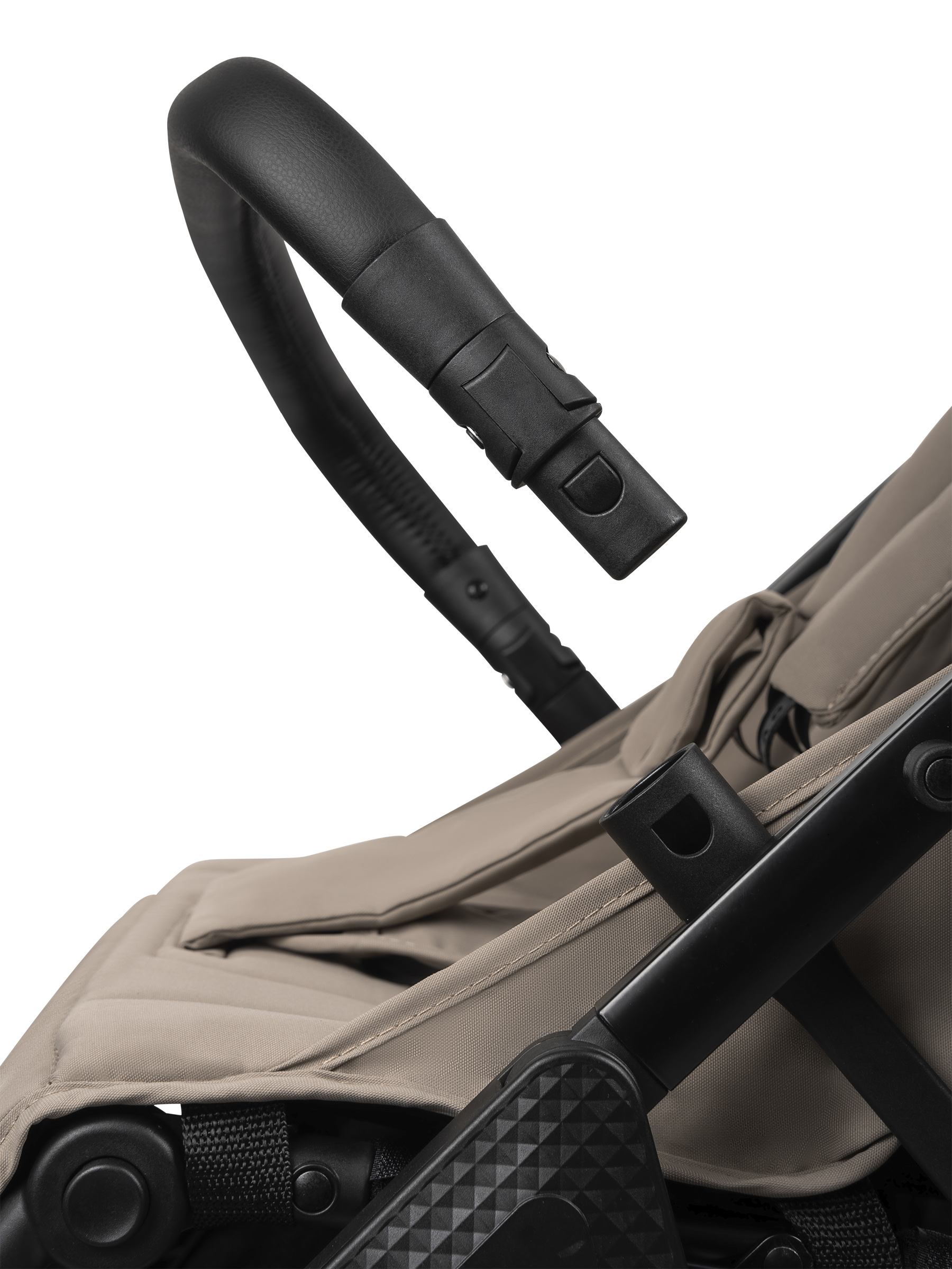 Коляска прогулочная JOVOLA Magma с перекидной ручкой бежевый - фото 33