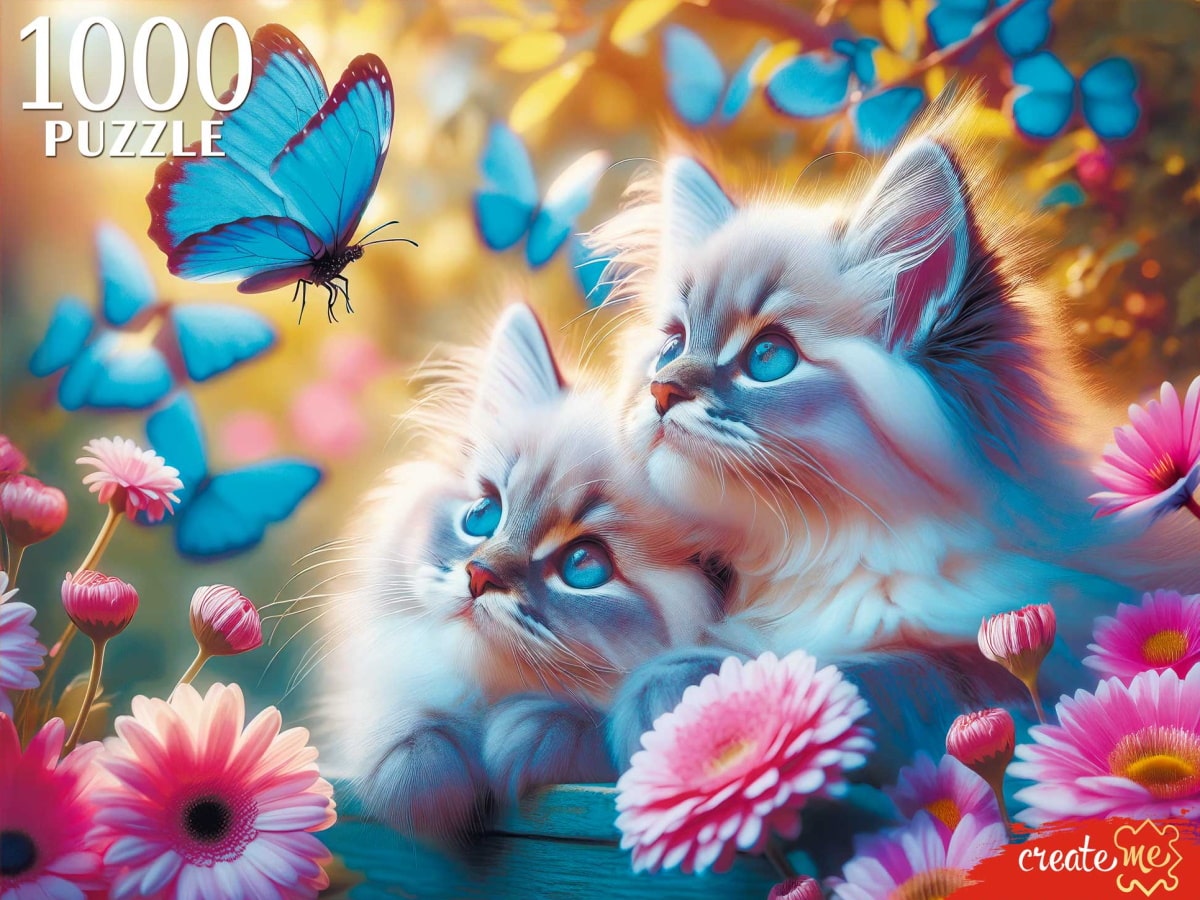 Пазл Рыжий кот классический - фото 1