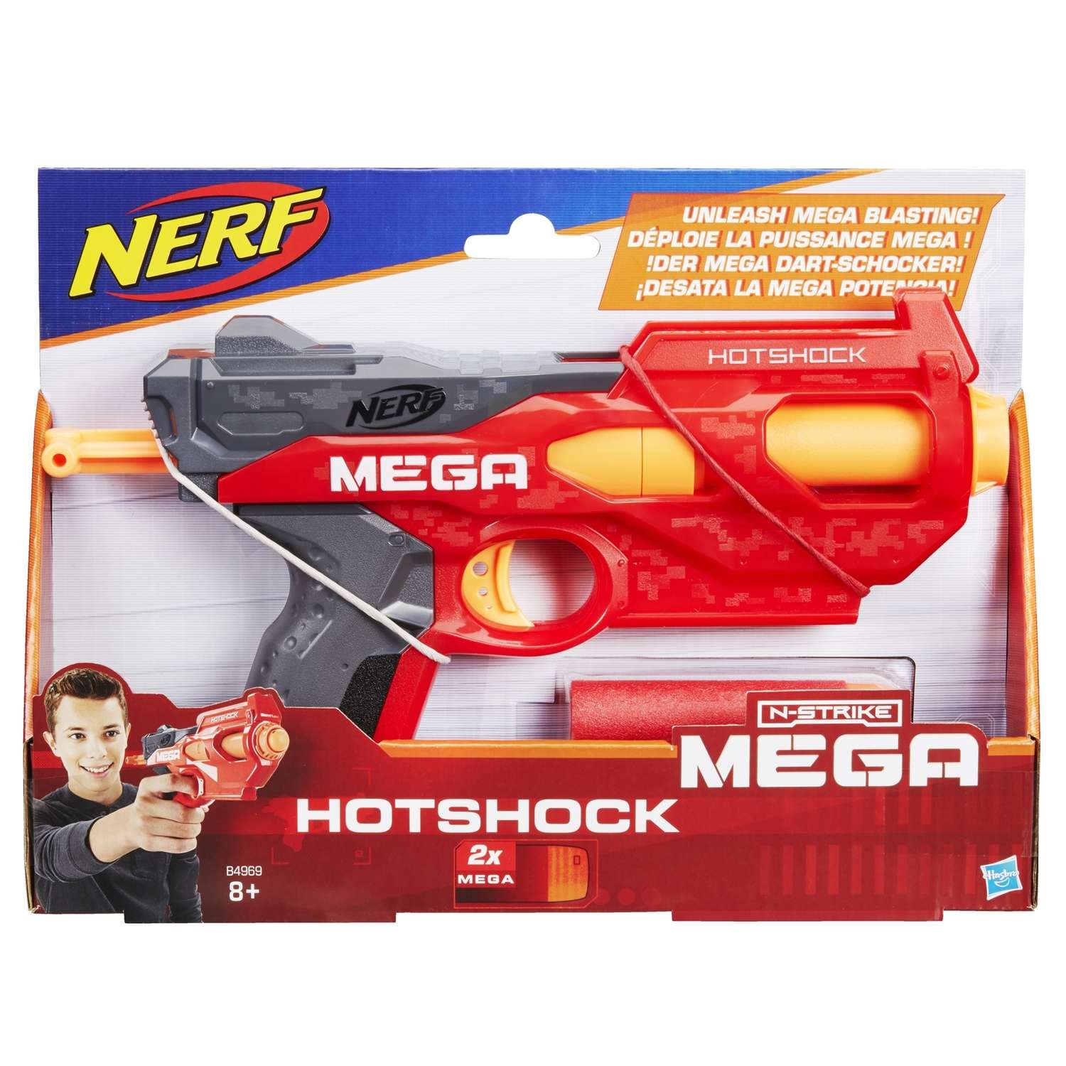 Бластер Nerf Mega Хот Шок - фото 2