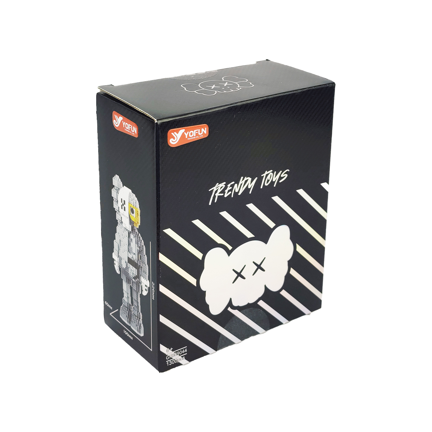 Конструктор Yiwu Yofun Trading Co Balody Kaws из мини-блоков - фото 3