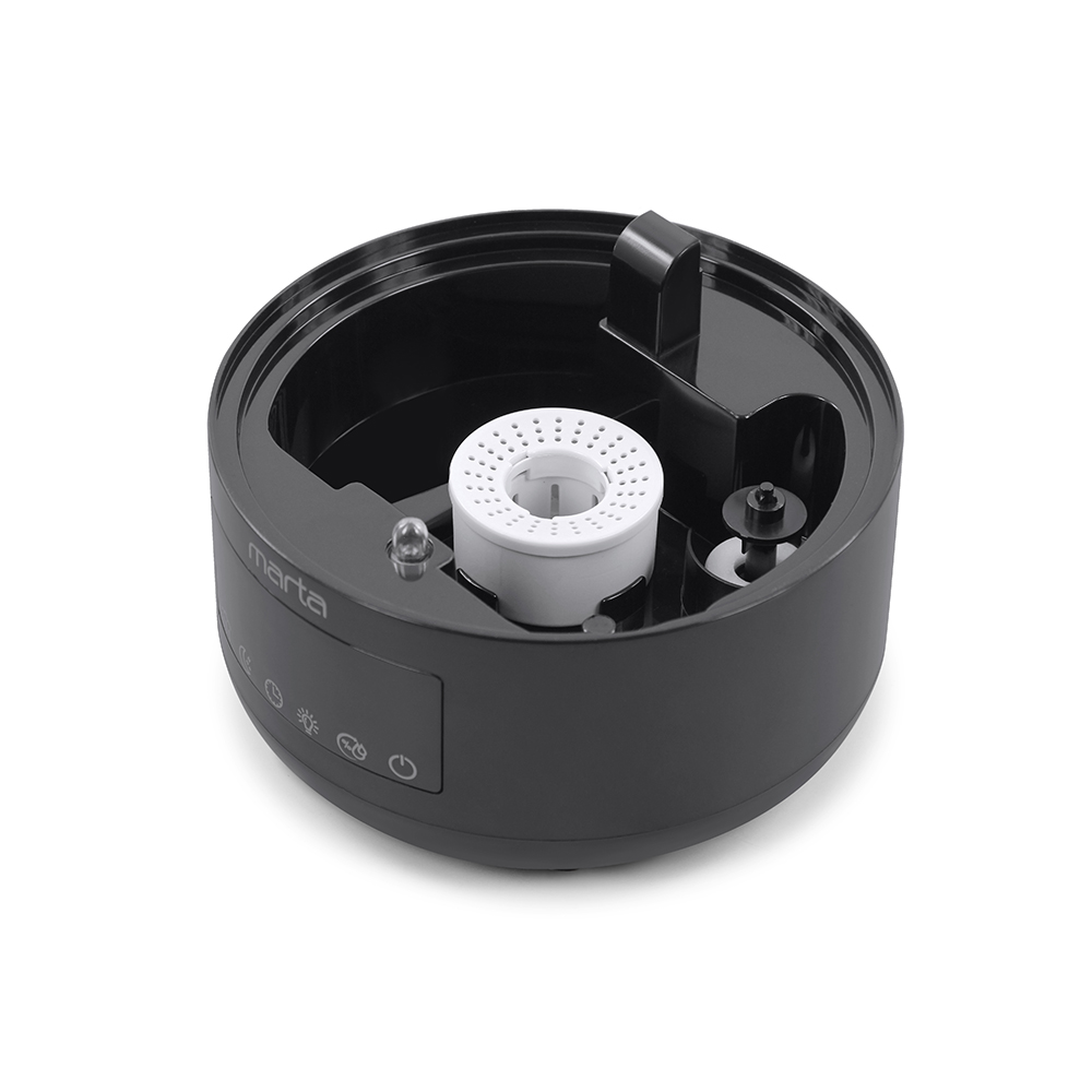 Увлажнитель воздуха ультразвуковой MARTA MT-2376 фиолетовый чароит верхний залив - фото 12