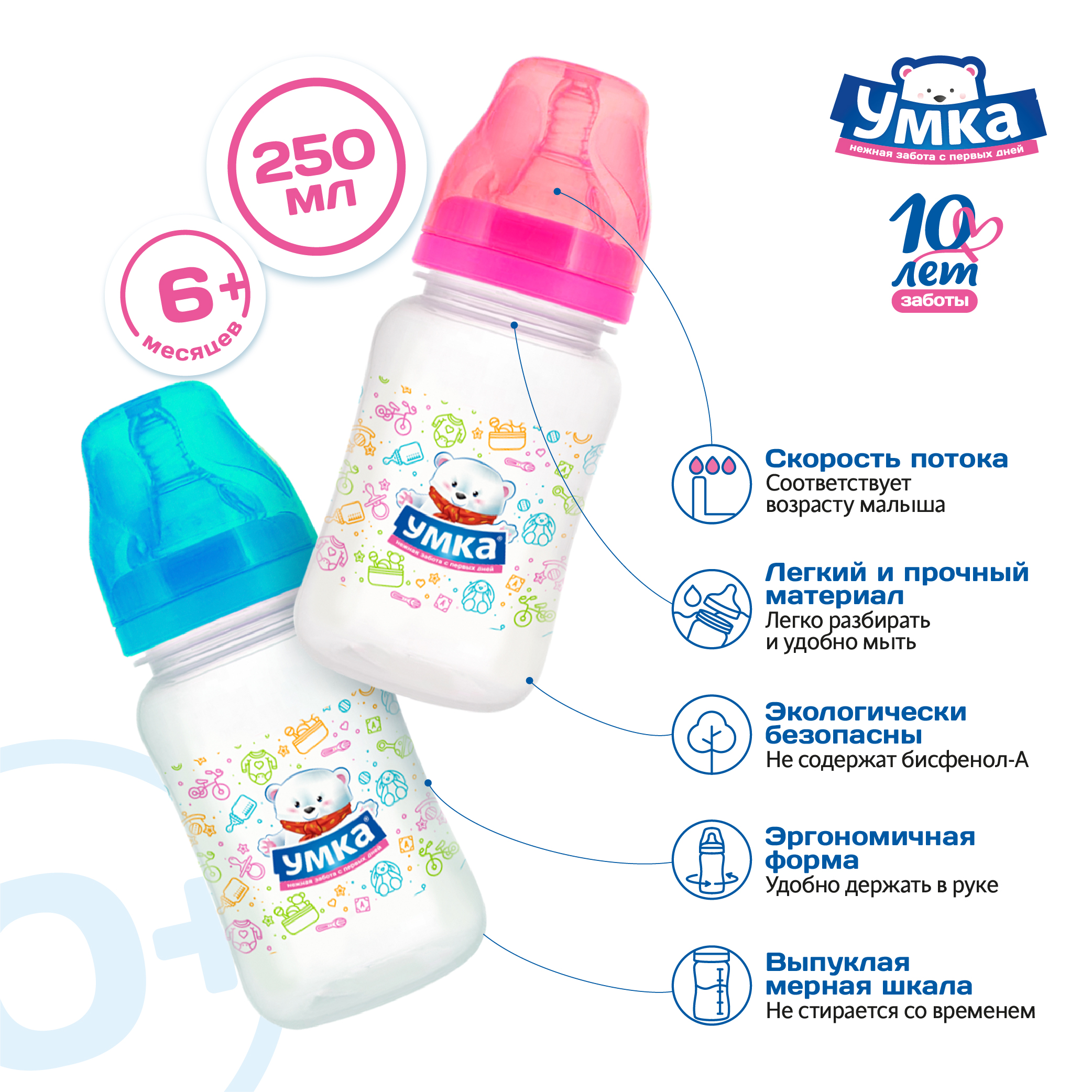 Бутылочка Умкa 270 мл - фото 5